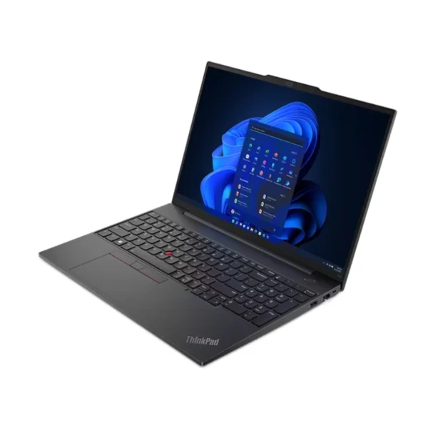 Laptop LENOVO ThinkPad E16 Gen 1 / 16" / Intel Core i7-1355U / Memoria Ram 16GB (2x8GB) DDR4 3200MHz / 512GB SSD M.2 2242 / HDMI, RJ45, USB 3.2, USB-C / Windows 11 Pro / Español / Negro - Image 3