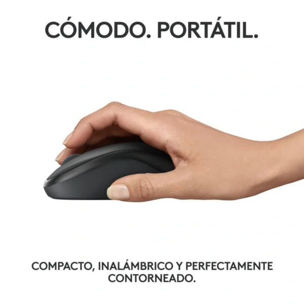 Mouse LOGITECH Óptico M240 Silent / Inalámbrico / Bluetooth / 4000DPI / USB / 3 Botones / Color Negro - Image 4