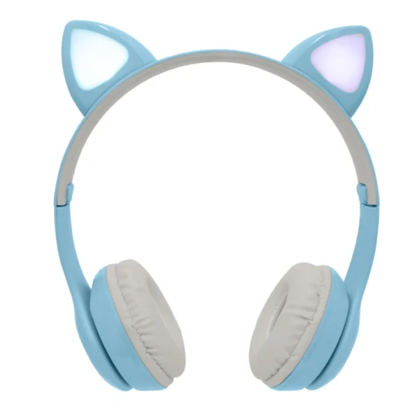 Diadema PERFECT CHOICE Para Niños CATTO / Alámbrico, Inalámbrico / Bluetooth, 3.5mm / Color Azul - Image 1
