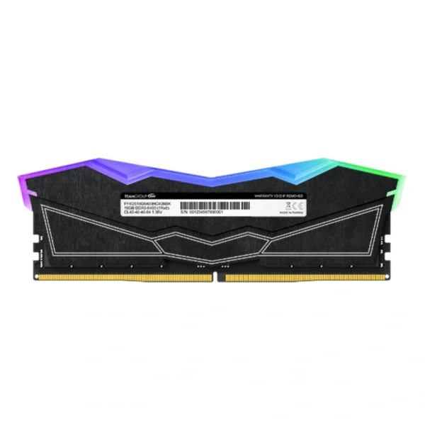Memoria RAM TEAMGROUP T-FORCE DELTA RGB / 32GB / DDR5 5200MHz / CL40 / 1.25V / DIMM / Negro - Image 4