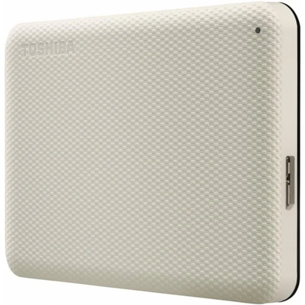 Disco Duro Externo TOSHIBA CANVIO ADVANCE V10 / 4TB / 2.5” / Micro USB 2.0, USB 3.2 Gen 1 / Blanco - Image 2