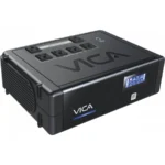 No Break VICA REV 700, 700VA-400W, Cuenta con 6 Tomas Tipo NEMA 5-15R*, Protección Breaker térmico, Indicador Visual Pantalla LCD, Negro