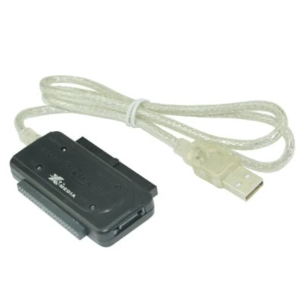 Adaptador X-Media XM-UB2235S / USB 2.0 a Ide/Sata / 480Mbps / AC-DC Adaptador 12V / Negro - Image 6