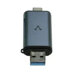 Lector De Memorias VORAGO CR-350 / USB 3.0, USB Tipo C / Lector SD, Micro SD, MMC, RS-MMC / Color Gris - Image 3