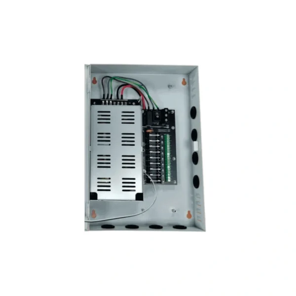Fuente De Poder DAHUA DH-PFM342-9CH / 12V / 10 AMP / Para 9 Cámaras / 1.1 Amperes Por Canal / Protección Contra Sobrecargas / Metal - Image 2