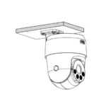 Cámara De Vigilancia DAHUA DH-SD2A200HB-GN-A-PV-S2 / 2Mp / 1920X1080 Pixeles / IR 30Mts / Full Color / Micrófono / Bocina / Alarma y Luces / Para Exterior E Interior / IP 66 / SD Hasta 256 GB / Blanco - Image 3