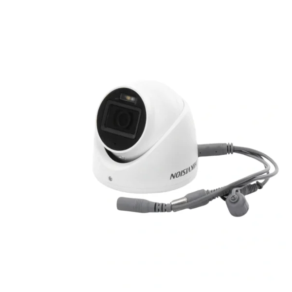 Cámara De Vigilancia HIKVISION DS-2CE76K0T-LMFS / 2K / 2960X1665 Pixeles / IR 30 M / Visión Nocturna / IP67 / DualLight / Micrófono / Blanco - Image 2