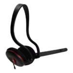 Diadema ACTECK A10 / Micrófono / Alámbrico / Manos Libres / 3.5mm / Micrófono Retráctil / Cable 1.5 M / Material No Tóxico / Negro - Image 6