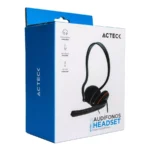 Diadema ACTECK A10 / Micrófono / Alámbrico / Manos Libres / 3.5mm / Micrófono Retráctil / Cable 1.5 M / Material No Tóxico / Negro - Image 10