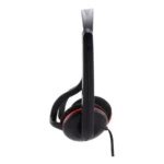 Diadema ACTECK A10 / Micrófono / Alámbrico / Manos Libres / 3.5mm / Micrófono Retráctil / Cable 1.5 M / Material No Tóxico / Negro - Image 2