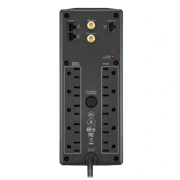No Break APC BX1500M-LM60 BACK UPS PRO / 1500VA / 900W / 10 Contactos* / Hasta 70 Min De Respaldo Según Carga* / Pantalla LCD / Negro - Image 2