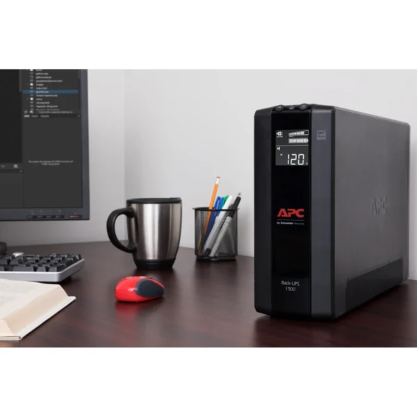 No Break APC BX1500M-LM60 BACK UPS PRO / 1500VA / 900W / 10 Contactos* / Hasta 70 Min De Respaldo Según Carga* / Pantalla LCD / Negro - Image 4