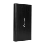 Carcasa VORAGO HDD-202 / Para Disco Duro Y SSD 2.5" / SATA / Puerto USB Tipo C 3.1 / Transferencia 10Gbps / Negro - Image 2