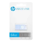 Memoria USB HP V168 / 64GB / USB 2.0 / Con Tapa / Azul