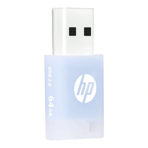 Memoria USB HP V168 / 64GB / USB 2.0 / Con Tapa / Azul - Image 3