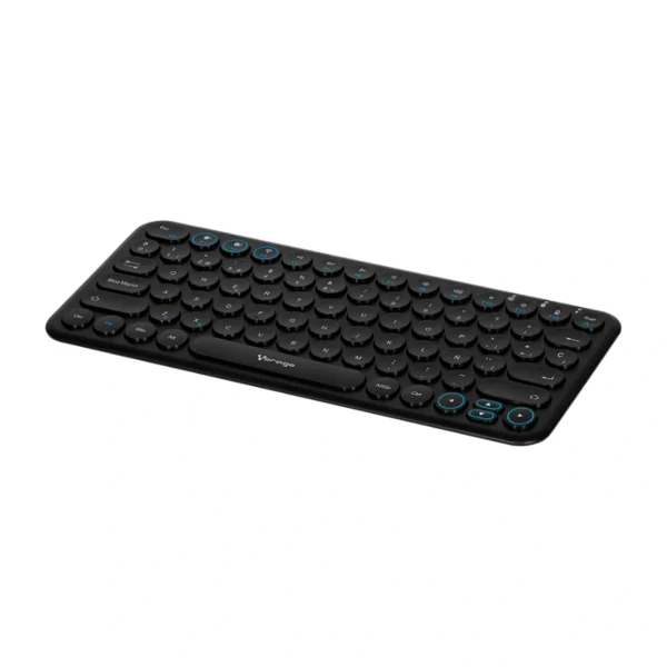 Teclado VORAGO KBW-400 / Inalámbrico / Interfaz Nano USB / 78 Teclas / Español / Negro - Image 3