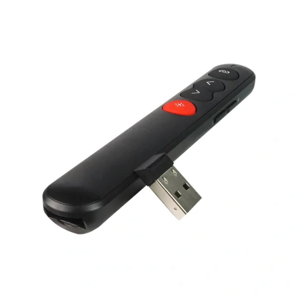 Presentador Láser VORAGO LASP-305 / USB 2.0, 3.0 / 2407 - 2475 Mhz / Hasta 30 Metros / Negro - Image 1