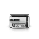 Impresora Fotográfica Inalámbrica EPSON EcoTank M2120 / Inyección De Tinta / 15 Ppm / 1440 x 720 dpi / USB, Wifi / Pantalla LCD 1.44" / Oficio, Carta / Blanco-Negro