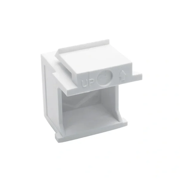 Inserto Ciego NITROEL NTKIBLWH / Para Patch Panel / Bolsa Con 10 Piezas / Blanco - Image 1