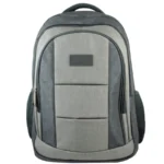 Mochila PERFECT CHOICE Sharp / 15-17" / Para Laptop, Viajes, Escuela / Poliéster / Múltiples Compartimientos, Material Resistente / Color Gris