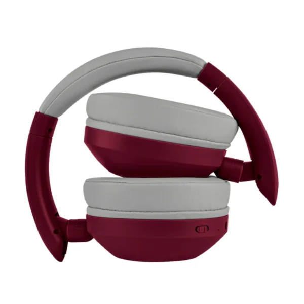 Diadema PERFECT CHOICE Soundia On- Ear / Inalámbrica / Bluetooth 5.3, USB-C / Cómoda Y Ajustable, Plegables / Excelente Sonido / Guinda - Image 4