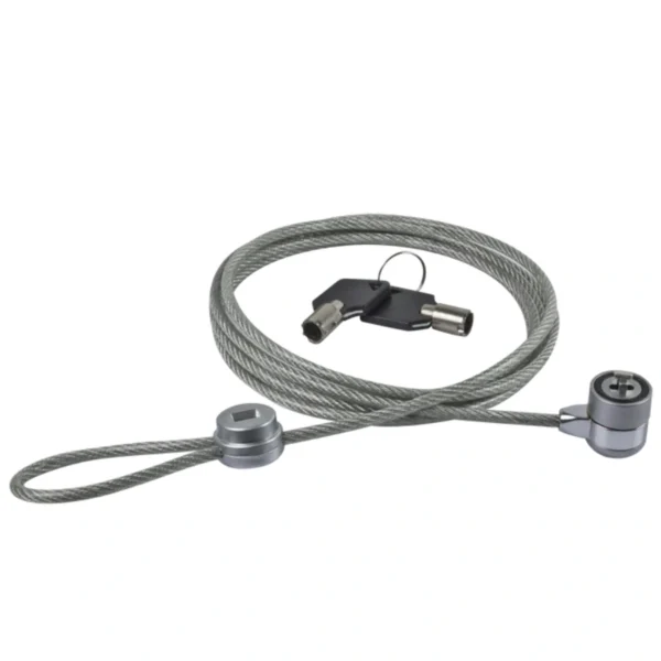 Candado De Seguridad Para Laptop PERFECT CHOICE / K-Slot / Llave 2M / Incluye Juego De Llaves / Gris - Image 1