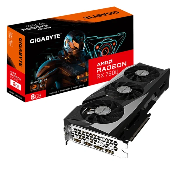 Tarjeta De Video GIGABYTE RADEON RX7600 GAMING OC / 8GB GDDR6 / 128Bits / Procesadores Stream 2048 / X2 HDMI, X2 DP / PCI Express 4.0x16 / X1 8 Pines / Compatible Con Gigabyte Control Center - Image 9