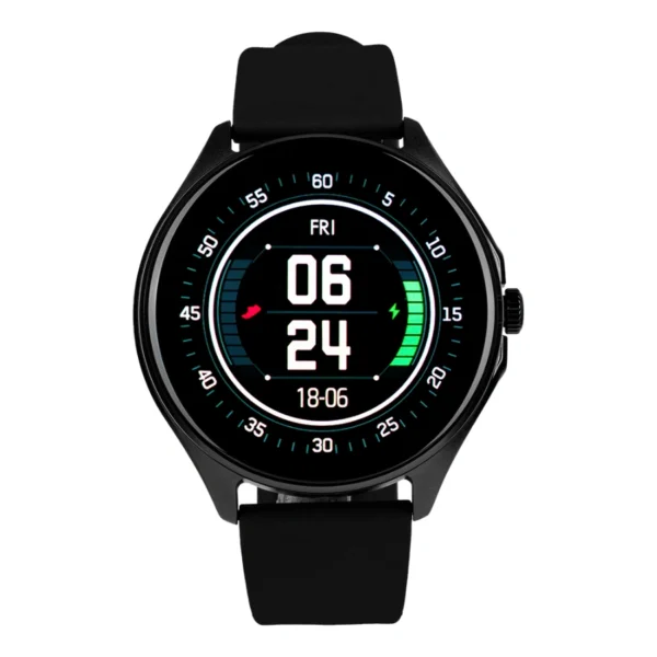 Smart Watch VORAGO SW-505 / 1.43” / 466 X 466 Pixeles / Micrófono / Ritmo Cardiaca / Presión / Oxímetro / Podómetro / Bluetooth / Negro - Image 3