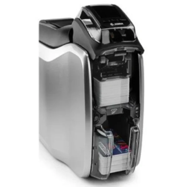 Impresora De Tarjetas ZEBRA ZC300 / 2 Caras / Transferencia Térmica / LEDS Indicadores / USB 2.0, Ethernet / 300 DPI / Negro - Image 2