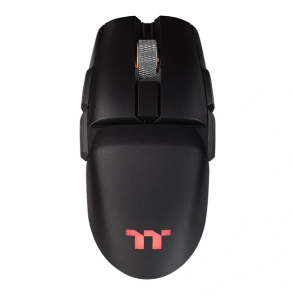 Mouse Gamer THERMALTAKE ARGENT M5 WIRELESS RGB / Inalámbrico / 16000 DPI / 8 Botones Personalizables / Ambidiestro / Sensor pixart PMW-3335 / Negro - Image 1