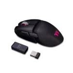 Mouse Gamer THERMALTAKE ARGENT M5 WIRELESS RGB / Inalámbrico / 16000 DPI / 8 Botones Personalizables / Ambidiestro / Sensor pixart PMW-3335 / Negro - Image 4