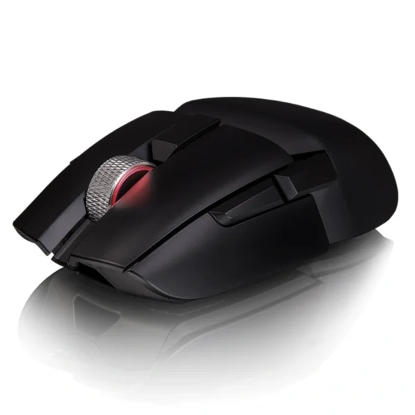 Mouse Gamer THERMALTAKE ARGENT M5 WIRELESS RGB / Inalámbrico / 16000 DPI / 8 Botones Personalizables / Ambidiestro / Sensor pixart PMW-3335 / Negro - Image 2