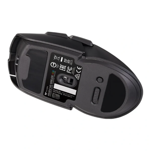 Mouse Gamer THERMALTAKE ARGENT M5 WIRELESS RGB / Inalámbrico / 16000 DPI / 8 Botones Personalizables / Ambidiestro / Sensor pixart PMW-3335 / Negro - Image 5