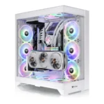 Gabinete THERMALTAKE CTE E600 MX SNOW / E-ATX / Cristal Templado / No Incluye Ventiladores / X2 USB 3.0, USB-C, 3.5mm / Blanco