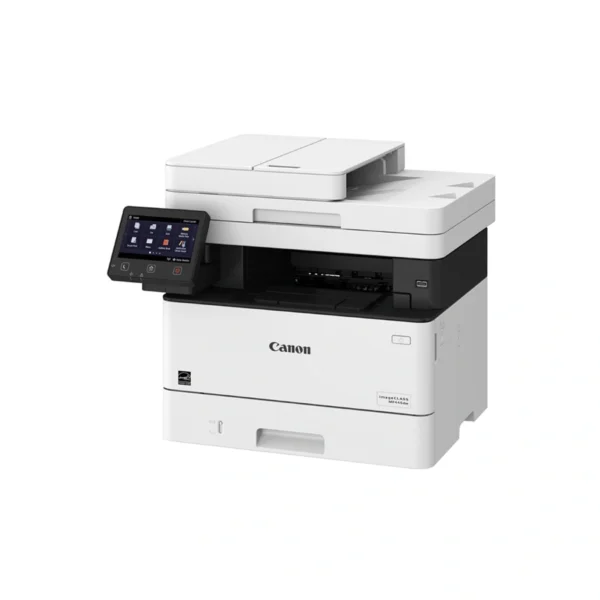 Impresora Multifuncional CANON ImageCLASS MF455DW / 40 PPM / Monocromático / Láser / USB, Wifi, Ethernet / 600 x 6100 dpi / Pantalla Táctil 5" / Hogar, Oficina / Color Blanco-Negro - Image 1