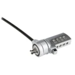 Candado De Seguridad Para Laptop STEREN COM-225 / Acero / Llave 1.8m / Gris - Image 5