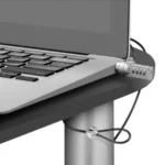 Candado De Seguridad Para Laptop STEREN COM-225 / Acero / Llave 1.8m / Gris - Image 3