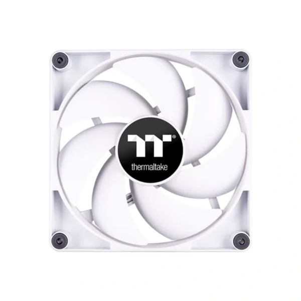 Kit de 2 Ventiladores THERMALTAKE TT CT120PC / 120MM / NON-RGB / 1800 RPM / 57.05 CFM / 25.8 dB-A / 4Pin, 12V / Blanco - Image 1