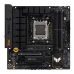 Tarjeta Madre ASUS TUF GAMING B650M-PLUS WIFI / Wi-Fi 6 / Aura-Sync / Micro-ATX / AM5 / 192GB X4 DDR5 7600Mhz AMD EXPO / X4 SATA / X2 M.2 PCIe 4.0 / USB-3.2, USB-C 3.2 Gen X3 / X1 HDMI, X1 DisplayPort / Negro - Image 5