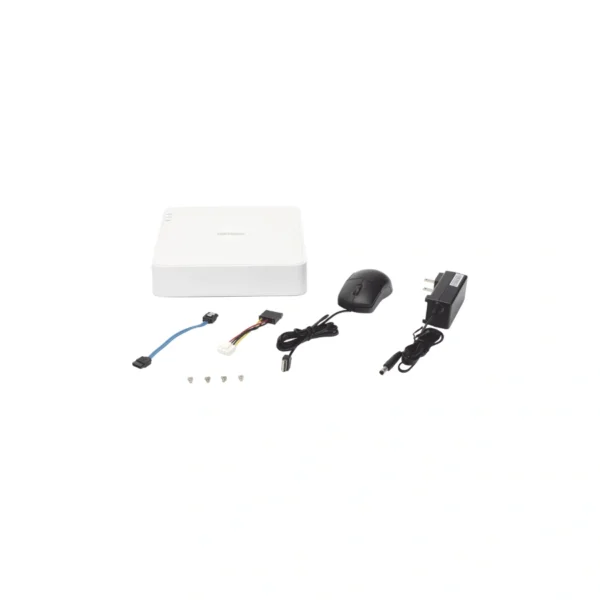 DVR HIKVISION Turbo HD / 4 Canales+1 Canal Ip / 2 MP / H.265 / 1080p / 1 Bahía HDD Hasta 4TB / HDMI, VGA, X1 RJ45, X2 USB / Blanco - Image 3