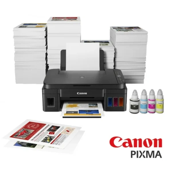 Impresora CANON PIXMA G1110 / Inyección De Tinta / Tinta Continua / USB / 4800 x 1200 dpi / Hogar, Oficina / Color Negro - Image 3