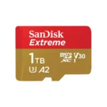 Memoria Micro SDXC SANDISK Extreme / 1TB / Lectura 190MB/s / Escritura 130MB/s / UHS-I, Clase 10 / Con Adaptador