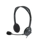 Diadema Logitech H111 Stereo / Alámbrico / Con Micrófono / Ajustable / Sonido Estéreo / Gris