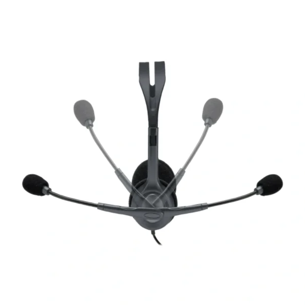 Diadema Logitech H111 Stereo / Alámbrico / Con Micrófono / Ajustable / Sonido Estéreo / Gris - Image 3