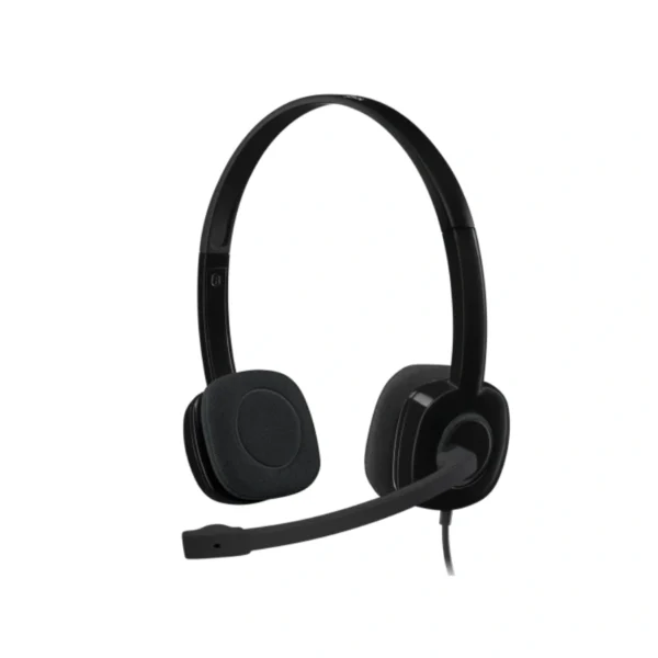 Diadema Logitech H151 Stereo  / Alámbrico / Con Micrófono / Ajustable / Sonido Estéreo / Color Negro - Image 1