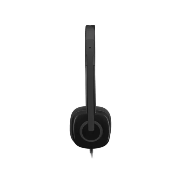 Diadema Logitech H151 Stereo  / Alámbrico / Con Micrófono / Ajustable / Sonido Estéreo / Color Negro - Image 3