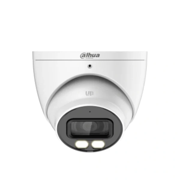 Cámara De Vigilancia DAHUA De Globo Ocular / 2Mp / Full Color / Micrófono Integrado / Lente De 2.8mm, 3.6mm / Ir De Luz 40Mts / Dual Iluminación / CVI / CVBS / AHD / TVI / Para Exterior IP67 / Blanco - Image 3