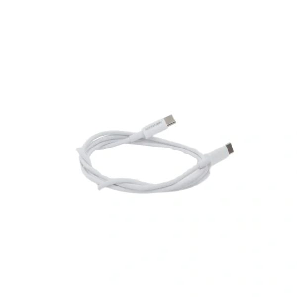 Cable USB HIKVISION / USB-C A USB-C / 1m / Hasta 480 Mbps / Carga Rápida / Color Blanco - Image 2