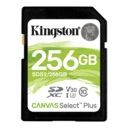 Tarjeta Micro SD KINGSTON Canvas Select Plus / 256GB / Lectura 100MB/s / UHS-I