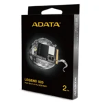 Unidad SSD NVME M.2 ADATA LEGEND 820 2TB / 2TB / M.1 2230 / PCIe 4.0 x4 / Lectura 5000 MB/s / Escritura 4500 MB/s / Color Negro